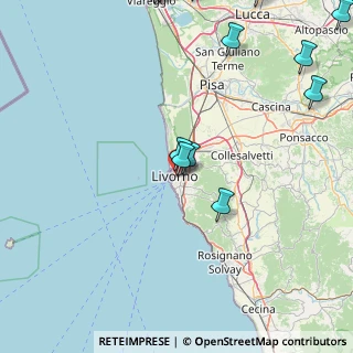 Mappa Via Guglielmo Oberdan, 57125 Livorno LI, Italia (29.03316)
