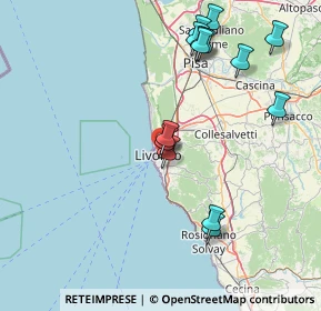 Mappa Via Guglielmo Oberdan, 57125 Livorno LI, Italia (17.45214)