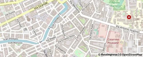Mappa Livourne