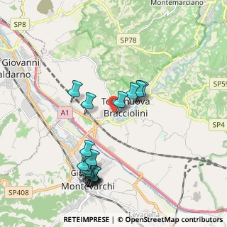Mappa Via Don Milani, 52028 Terranuova Bracciolini AR, Italia (2.26684)