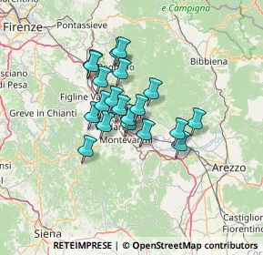 Mappa Via Guido Bigi, 52028 Terranuova Bracciolini AR, Italia (9.715)