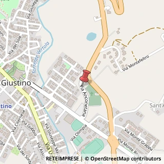 Mappa Via anconetana 2/a, 06016 San Giustino, Perugia (Umbria)