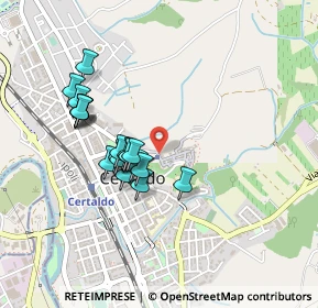Mappa Via della Rena, 50052 Certaldo FI, Italia (0.394)