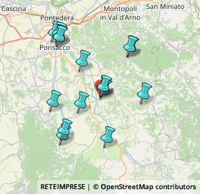 Mappa Corso Giacomo Matteotti, 56037 Peccioli PI, Italia (7.00375)