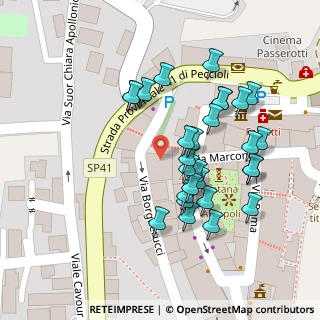 Mappa Corso Giacomo Matteotti, 56037 Peccioli PI, Italia (0.0575)