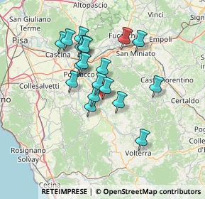 Mappa Corso Giacomo Matteotti, 56037 Peccioli PI, Italia (11.98684)