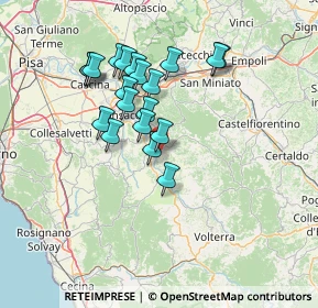 Mappa Corso Giacomo Matteotti, 56037 Peccioli PI, Italia (12.6305)