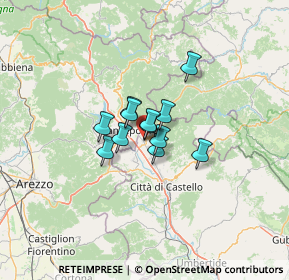 Mappa Via Giuseppe Verdi, 06016 San Giustino PG, Italia (6.7775)