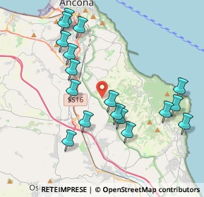 Mappa Via Boranico, 60131 Ancona AN, Italia (4.32529)