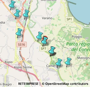 Mappa Via Boranico, 60131 Ancona AN, Italia (1.89308)