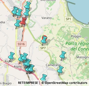 Mappa Via Boranico, 60131 Ancona AN, Italia (2.9555)
