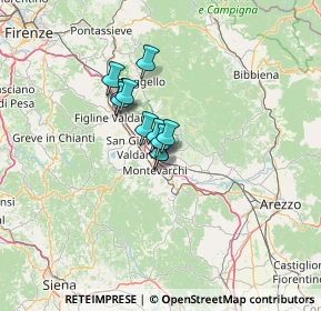 Mappa Via G. Monaco, 52028 Terranuova Bracciolini AR, Italia (7.27727)
