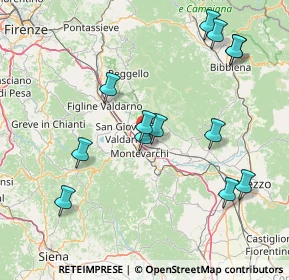 Mappa Via G. Monaco in Terranuova Bracciolini, 52028 Terranuova Bracciolini AR, Italia (17.13538)