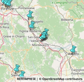 Mappa Via G. Monaco in Terranuova Bracciolini, 52028 Terranuova Bracciolini AR, Italia (21.42615)