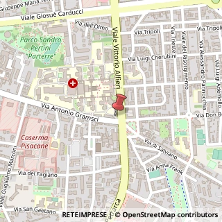 Mappa Via Antonio Gramsci, 141, 57124 Livorno, Livorno (Toscana)