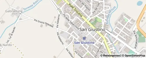 Mappa San Giustino