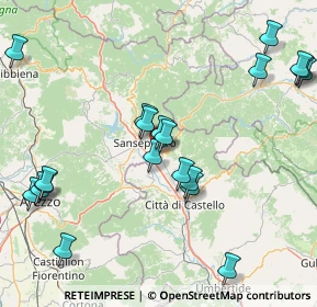 Mappa Viale Raffaello, 06016 San Giustino PG, Italia (19.693)
