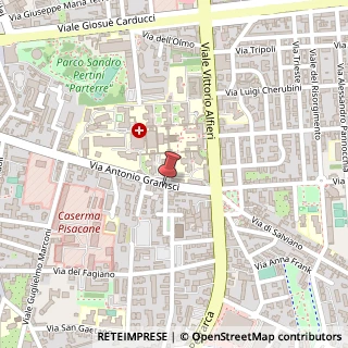 Mappa Via Antonio Gramsci, 194, 57125 Livorno, Livorno (Toscana)