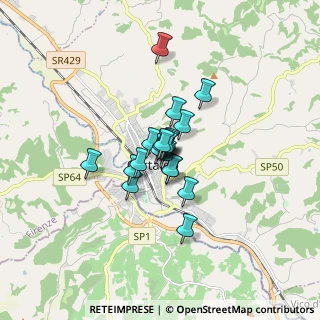 Mappa Via delle Mura, 50052 Certaldo FI, Italia (0.9125)