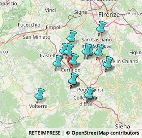 Mappa Via Giovanni Boccaccio, 50052 Certaldo FI, Italia (11.12706)