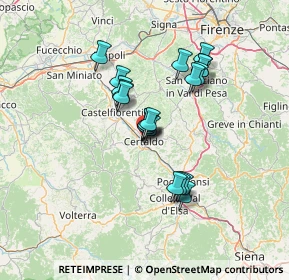 Mappa Via Giovanni Boccaccio, 50052 Certaldo FI, Italia (10.986)