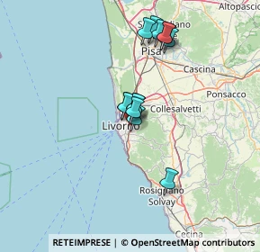 Mappa Via Aurelio Lampredi 45 Torre 2 piano, 57121 Livorno LI, Italia (11.34769)