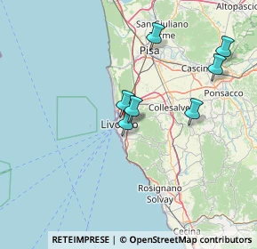 Mappa Via Aurelio Lampredi 45 Torre 2 piano, 57121 Livorno LI, Italia (23.45545)