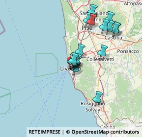 Mappa Via Augusto Novelli, 57125 Livorno LI, Italia (12.53444)