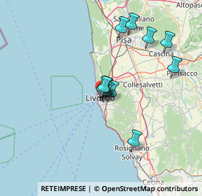 Mappa Via Augusto Novelli, 57125 Livorno LI, Italia (11.25083)