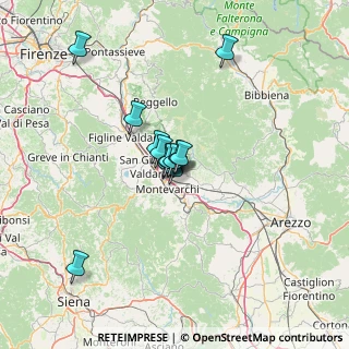 Mappa Via Pratomagno, 52028 Terranuova Bracciolini AR, Italia (8.98308)