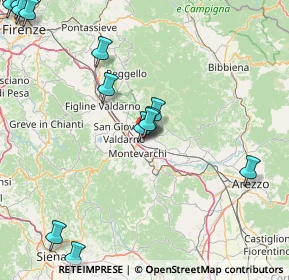 Mappa Via Antonio Gramsci, 52028 Terranuova Bracciolini AR, Italia (21.56)