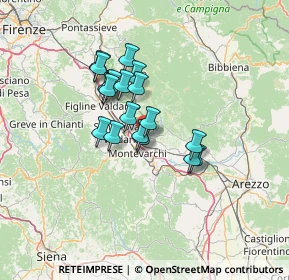 Mappa Via Antonio Gramsci, 52028 Terranuova Bracciolini AR, Italia (10.06389)