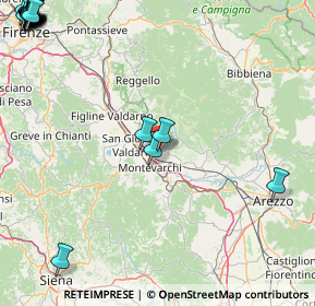 Mappa Via Antonio Gramsci, 52028 Terranuova Bracciolini AR, Italia (30.765)