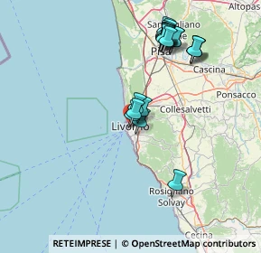 Mappa Via Cairoli, 57123 Livorno LI, Italia (15.5615)