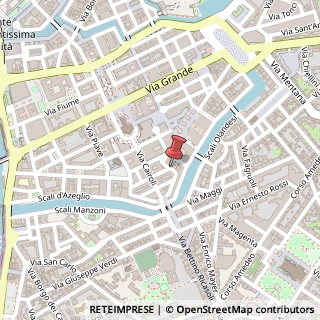 Mappa Via dei Carabinieri,  14, 57123 Livorno, Livorno (Toscana)