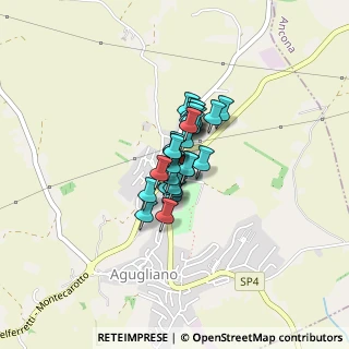 Mappa Via A. De Gasperi, 60020 Agugliano AN, Italia (0.20893)