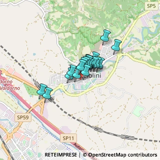 Mappa Via I Maggio, 52028 Terranuova Bracciolini AR, Italia (0.4675)