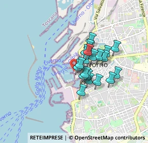 Mappa Via del Molo Mediceo, 57123 Livorno LI, Italia (0.596)