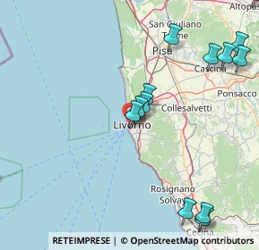 Mappa Via del Molo Mediceo, 57123 Livorno LI, Italia (20.93923)