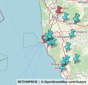 Mappa Via del Molo Mediceo, 57123 Livorno LI, Italia (16.43467)