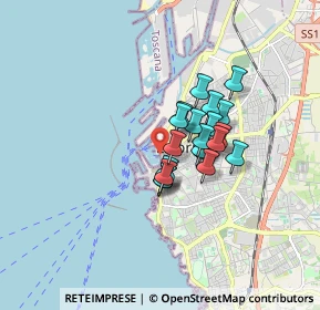 Mappa Via del Molo Mediceo, 57123 Livorno LI, Italia (1.13)