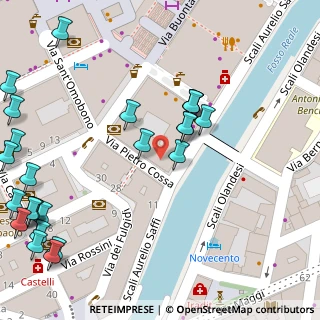 Mappa Via Pietro Cossa, 57123 Livorno LI, Italia (0.06538)