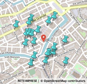 Mappa Via Pietro Cossa, 57123 Livorno LI, Italia (0.2295)
