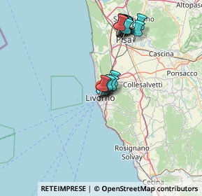 Mappa Via Pietro Cossa, 57123 Livorno LI, Italia (14.5945)