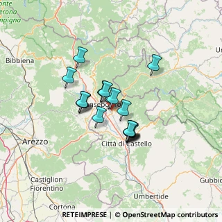 Mappa Via G. Puccini, 06016 San Giustino PG, Italia (9.15684)