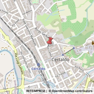Mappa Via Cavour, 58, 50052 Certaldo, Firenze (Toscana)