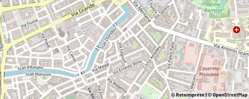 Mappa Livorno