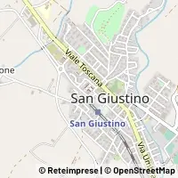 Mapa San Giustino