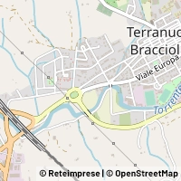 Map Terranuova Bracciolini
