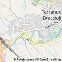 Map Terranuova Bracciolini